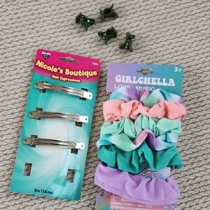 Hair Scrunchies, Clips